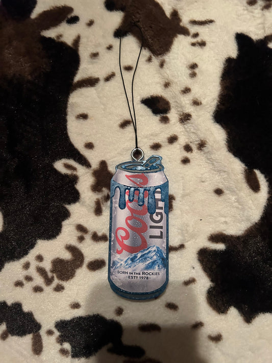 beer can car freshies