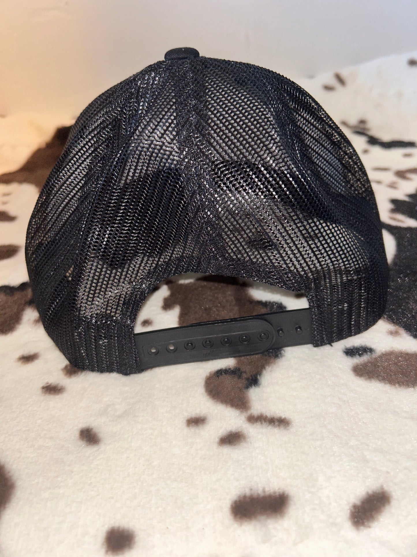 WCB cow tag hats