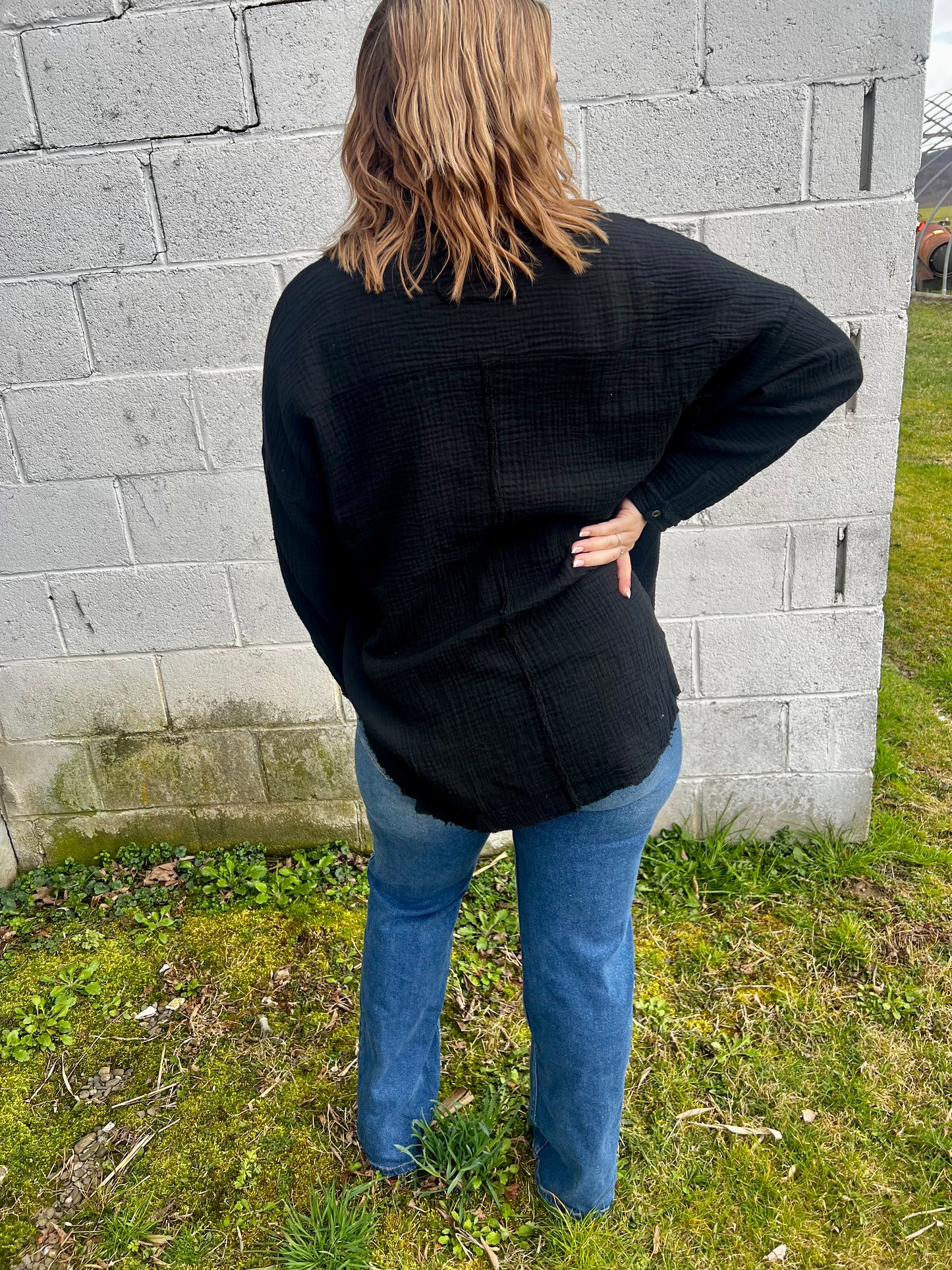 ollie lightweight shacket