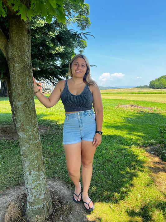 fearless v-neck tank