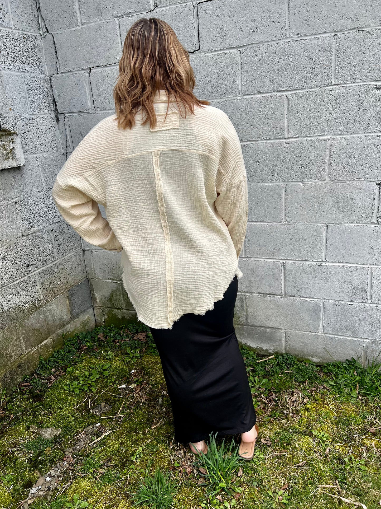 ollie lightweight shacket