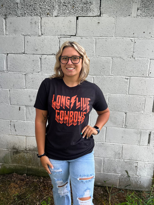 long live cowboys graphic tee