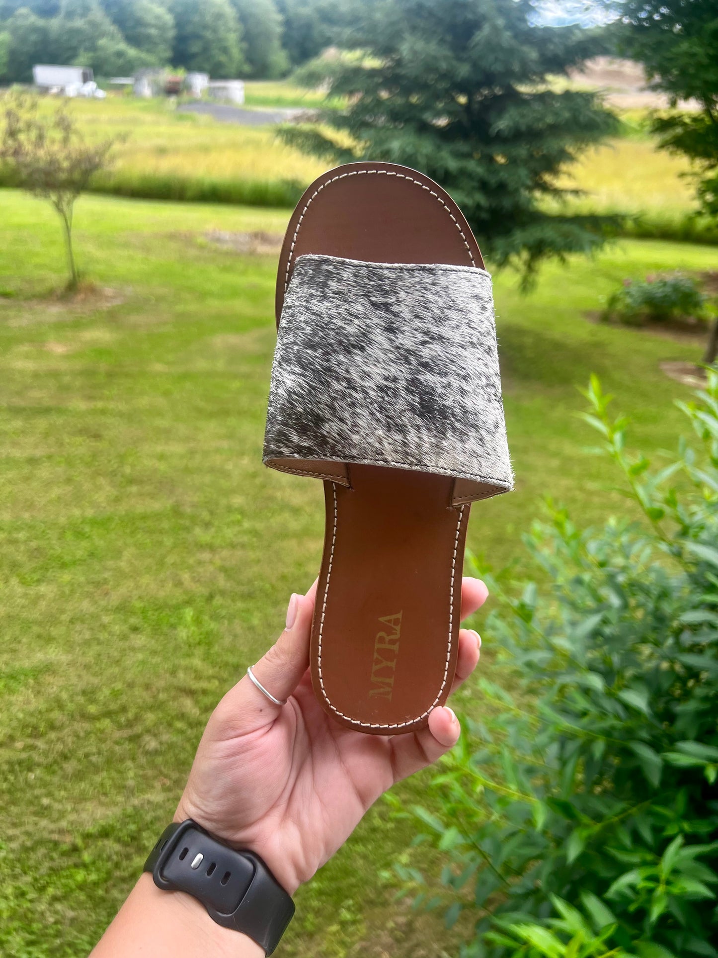 kemma cowhide sandals