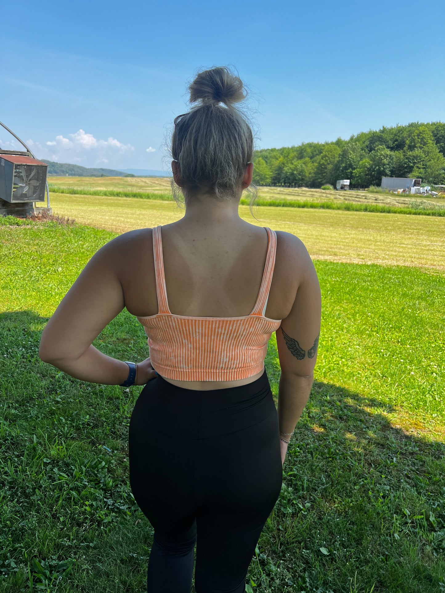 fearless v-neck tank