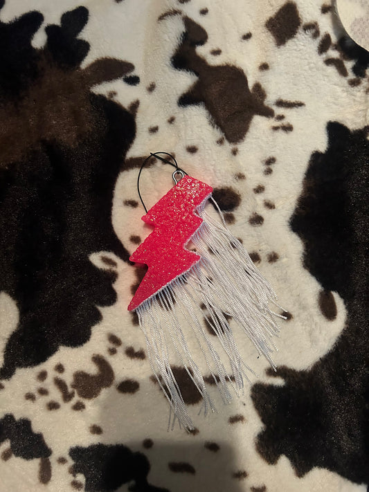 lightening bolt car freshie