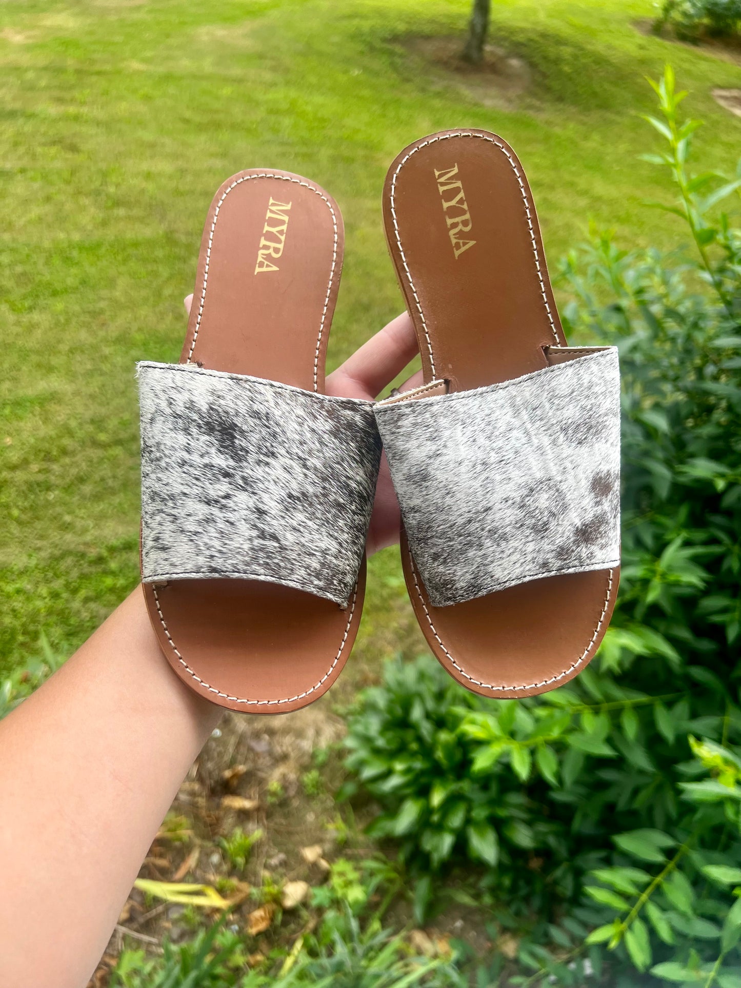 kemma cowhide sandals