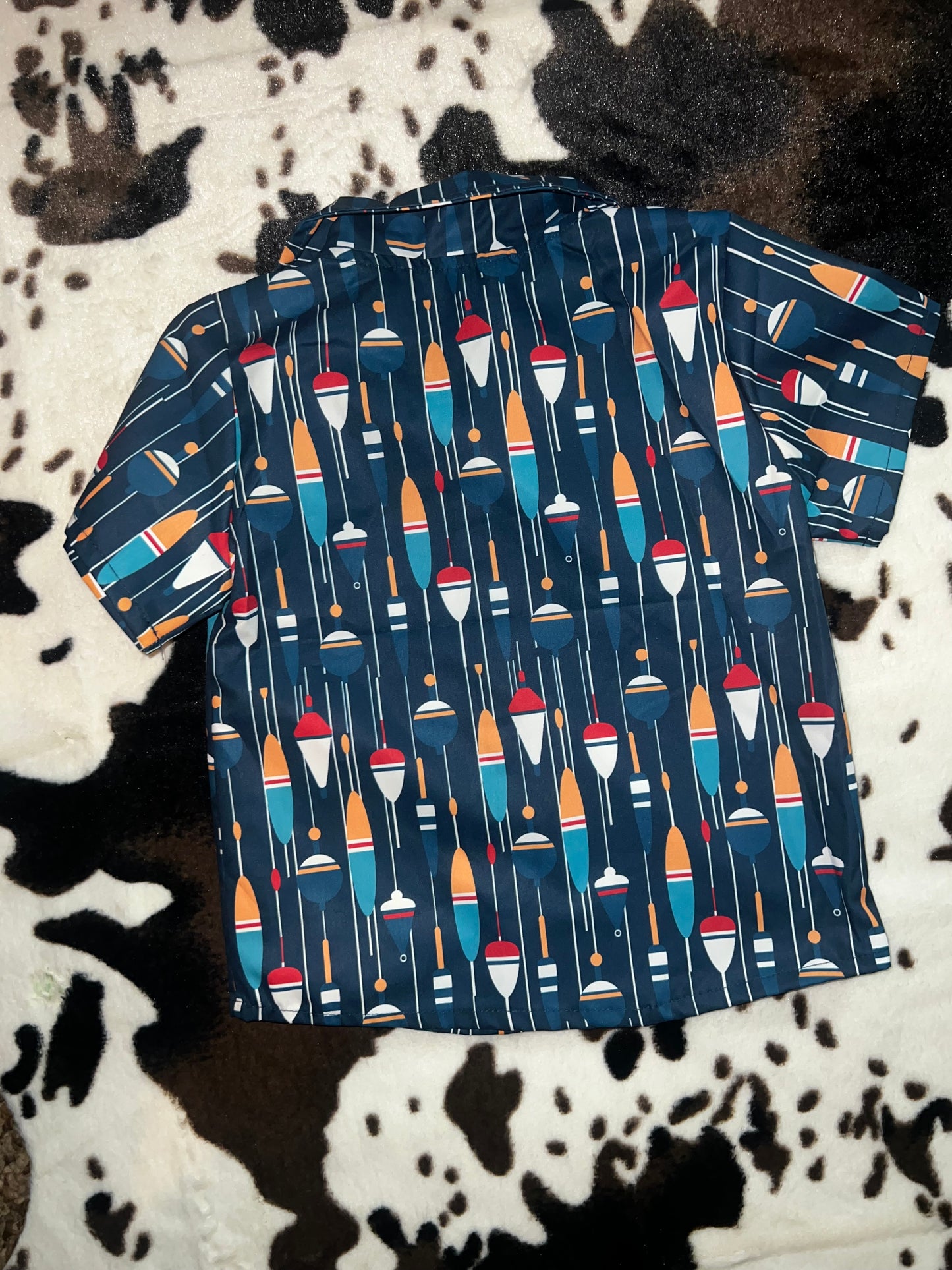 BOYS fishing lure shirt