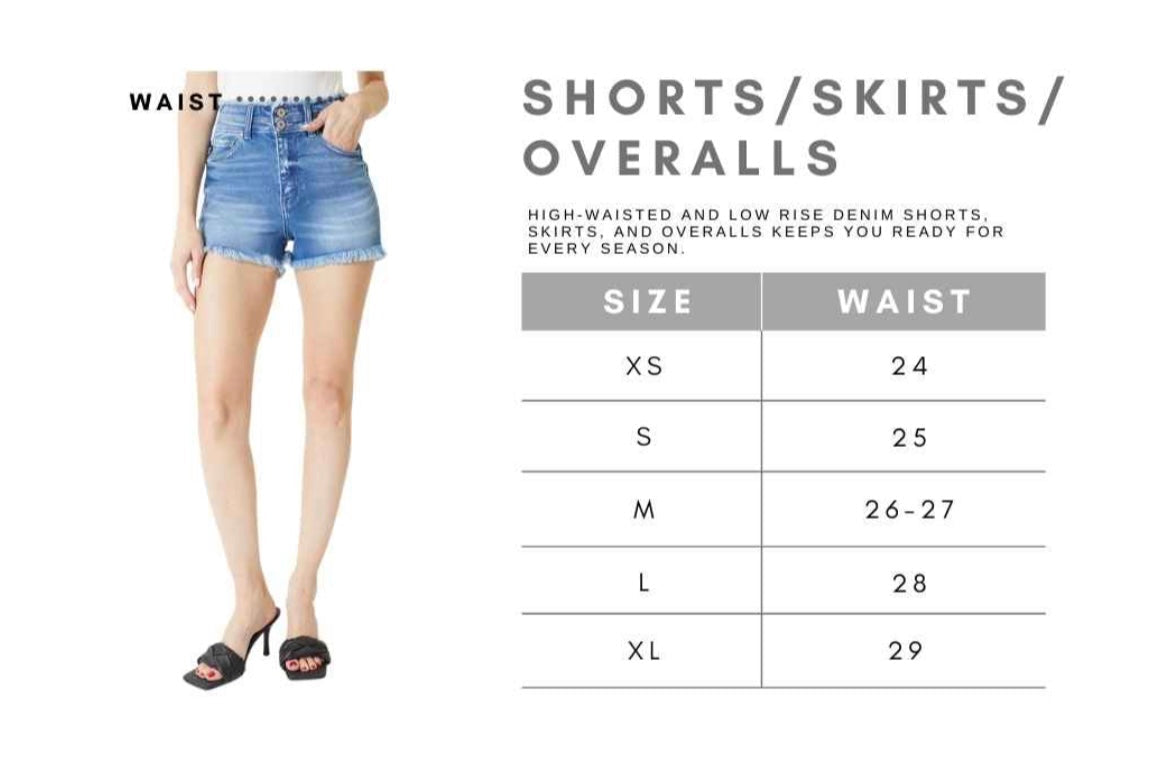 kancan high rise shorts