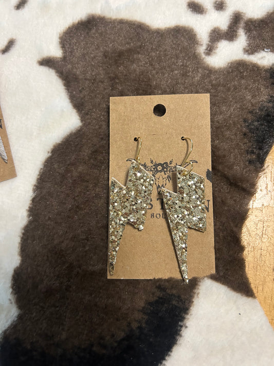 lightening bolt earrings