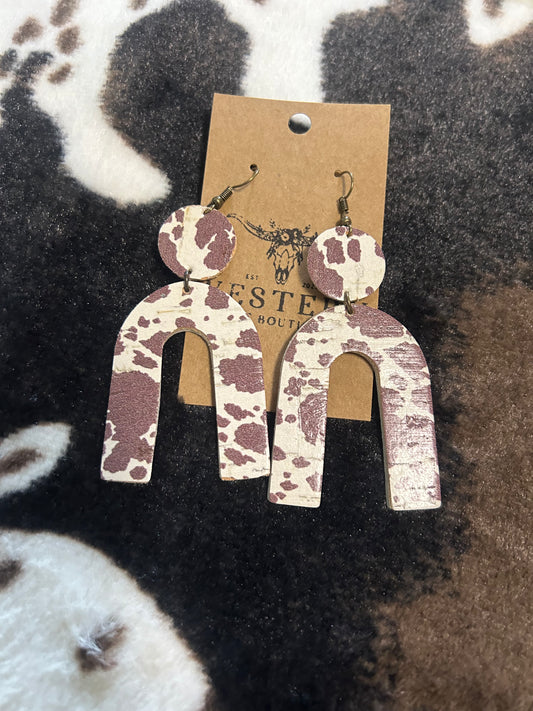 arch dangle earrings