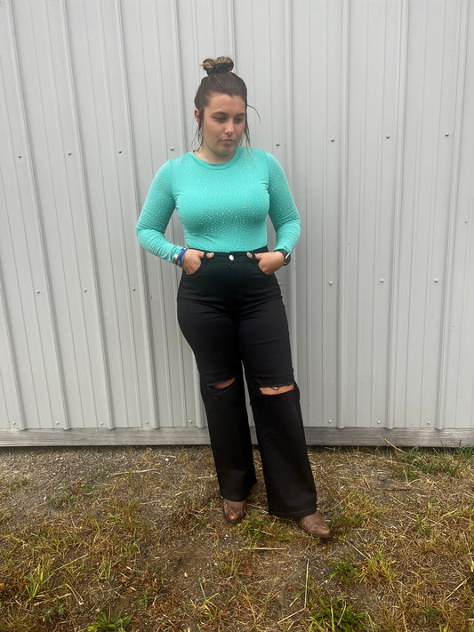 motor city black jeans