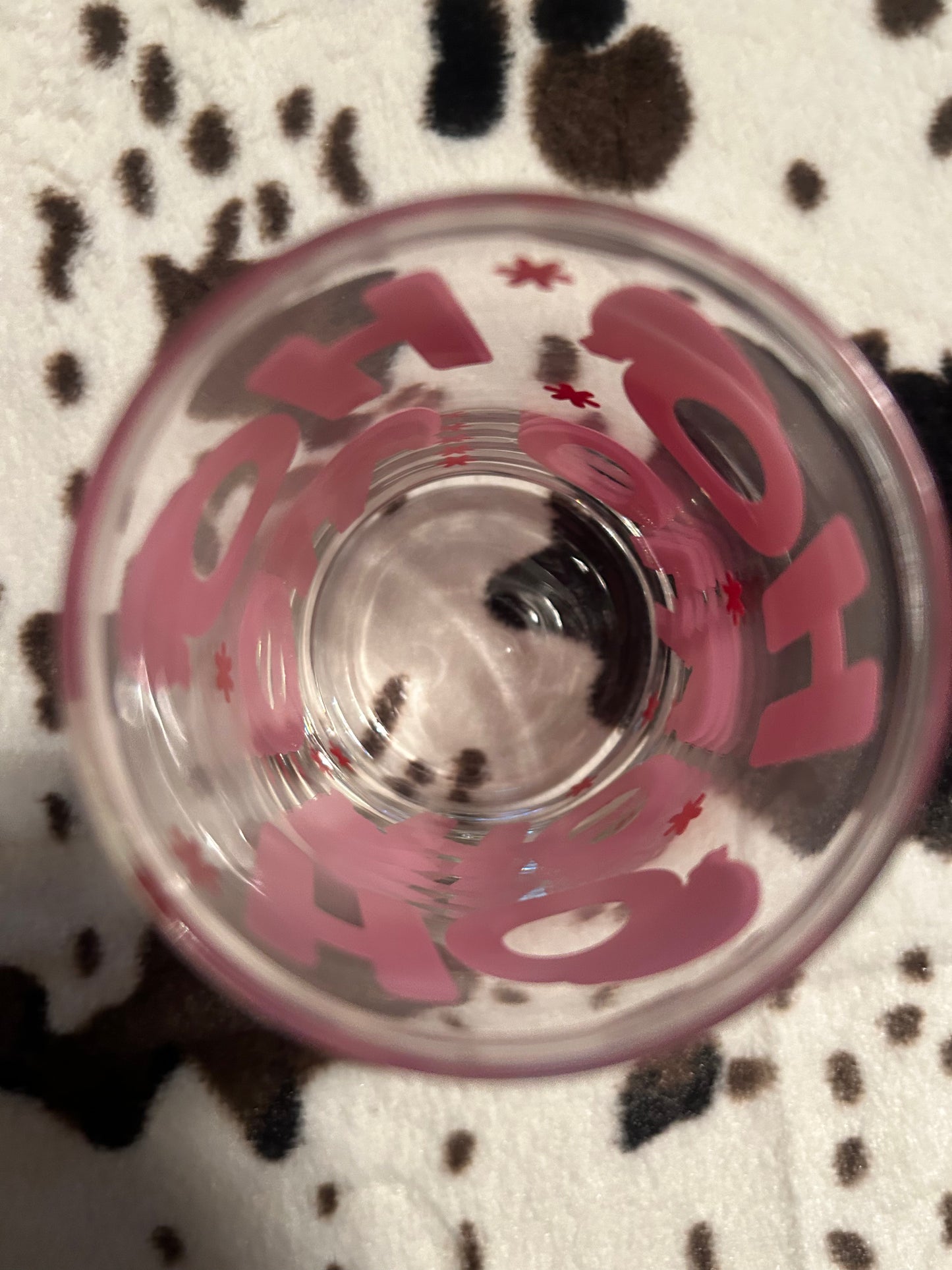 ho ho ho beer can glass