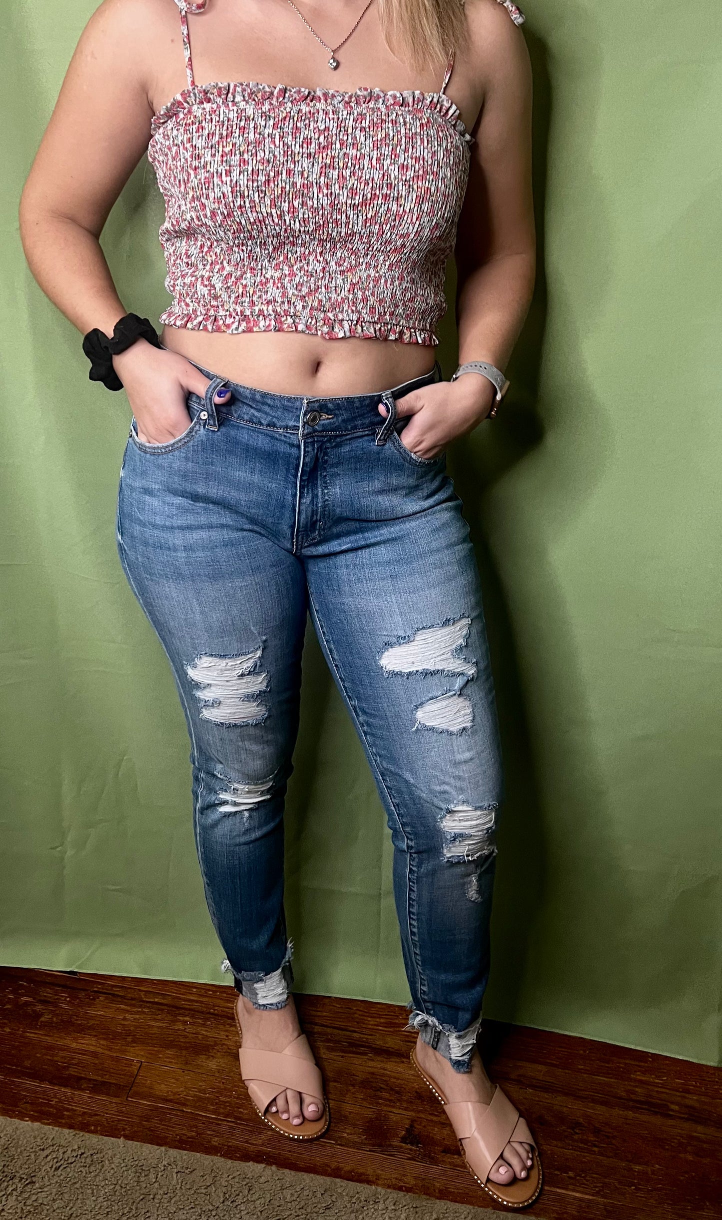 kancan light skinny jeans