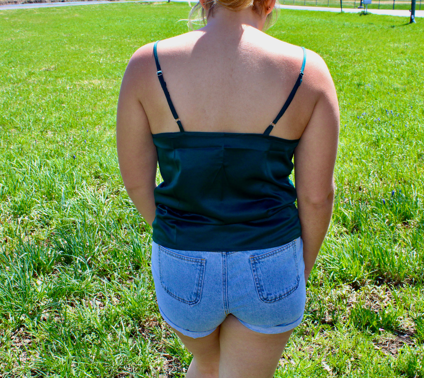 Olive sleeveless tank