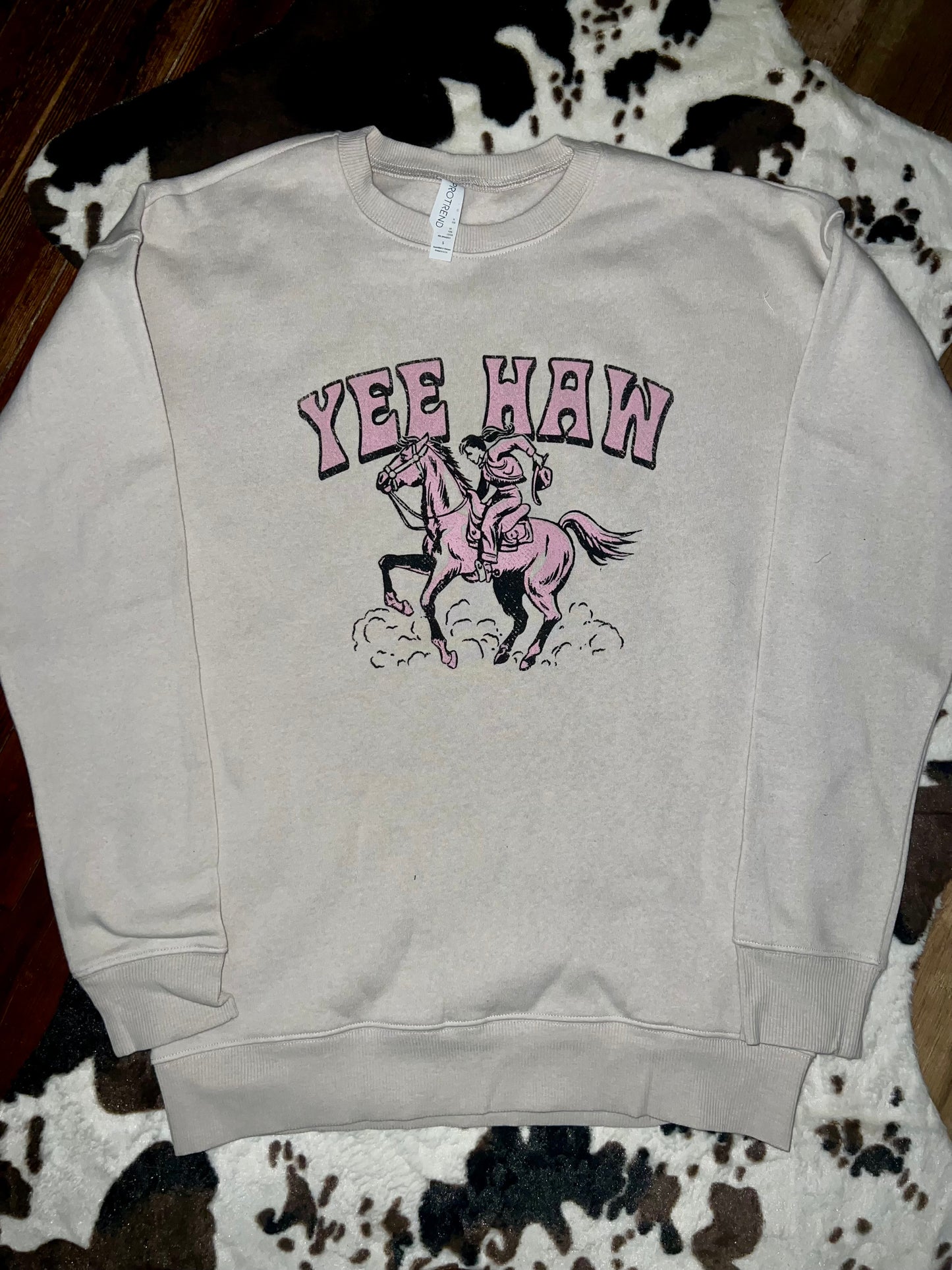 yee haw crewneck