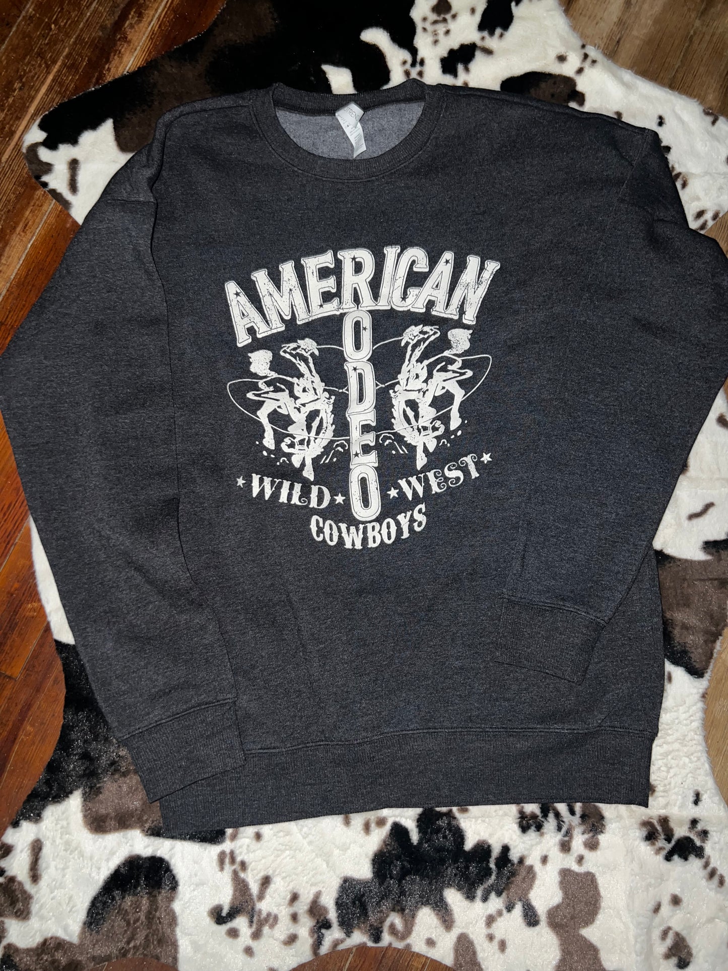 american rodeo crewneck